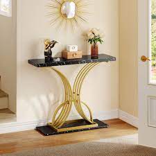 Marble Black Console Tables For