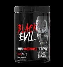 black evil pre workout powder 200gms