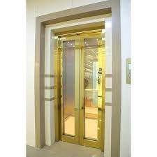 Opening Frame Glass Elevator Door