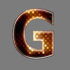 Christmas Letter G With Glowing Light Texture Royalty Free Stock  gambar png