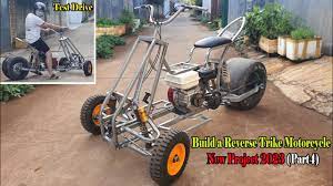 build a reverse trike motorcycle new
