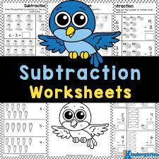 Free Subtraction Worksheets With