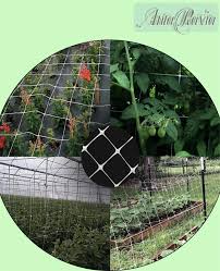 garden plant plastic trellis net roll