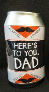 dad beer can novelty coin bank