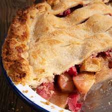 Best Apple And Rhubarb Pie gambar png