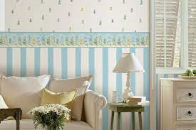 Wallpaper Borders For Living Room Wall