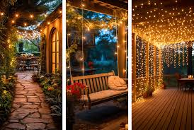 Backyard String Light Ideas
