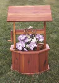 Small Amish Made Wishing Well From