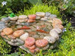 Fairy Garden Koi Pond Miniature With