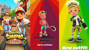 Subway Surfers World Tour Monaco - Philip All Outfits Run - YouTube