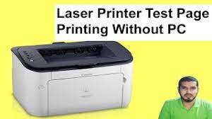 canon laser printer lbp6230dn self test