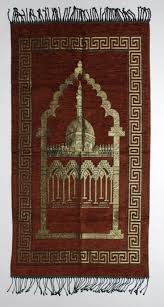 masjid golden design prayer mat ii821