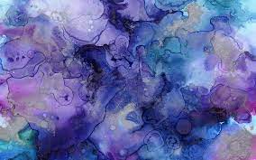 Blue Watercolor Abstract Hd Wallpaper