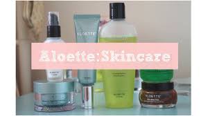 aloette skincare review you