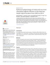 Pdf National Epidemiology Of Initial And Recurrent