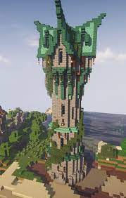 Launch plotz wizard tower generator from the link above or select the wizard tower model from the plotz model menu. A Wizard Tower I Designed With A Little Bit Of Inspiration Minecraft