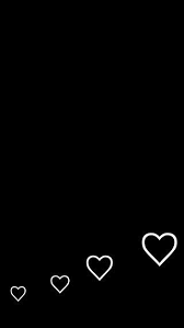 Black background 3d black love wallpaper wallpapershit. Black Heart Black Iphone Love Wallpaper Novocom Top