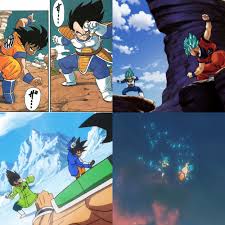 Some of the earliest memories broly remembers is of goku crying, and of him being stabbed by king vegeta. Another Fun Tidbit In The Broly Movie Is The Classic Goku Vs Vegeta Stance Being Sprinkled In Bottom Dbz