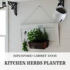 Herb Garden Kitchen Planter On A