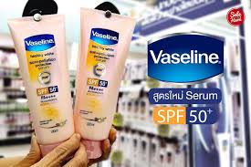 vaseline sun pollution protection serum spf50+ ppf ราคา serum