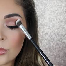 angled eyeshadow blending makeup brush