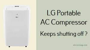 lg portable air conditioner compressor