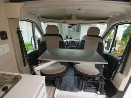 swivel seats and table vanlife outers