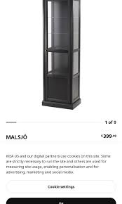 Ikea Cabinet Malsjo Furniture Home