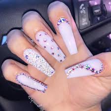 Choose from a wide range of free acrylic nails and buy quality items at attractive prices. Coffin Nails Lulshawtie White Nails And Acrylic Nails Image 6900984 On Favim Com