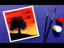 Easy Poster Colour Painting For