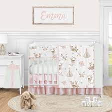 Baby Girl Nursery Crib Bedding Set