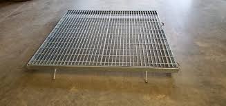 pit sump grates with frames 48 x 48 x