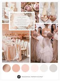 rose gold wedding ideas and color