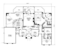 Colonial House Plan 3 Bedrooms Family