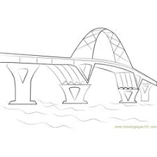 You can download online or print directly from website. Bridges Coloring Pages For Kids Printable Free Download Coloringpages101 Com