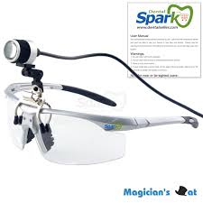 Portable Dental Led Head Light With Rechargeable Lithium Battery And High Intensity 15000 30000lux Spark Dental Store