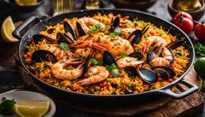 y seafood paella recipe for the