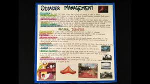 Disaster Management Chart How To Make A Chart For School Chart Decoration Ideas
