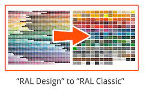 ral design to ral classic