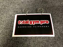 Total Gym Pro Workout Flip Chart Ebay