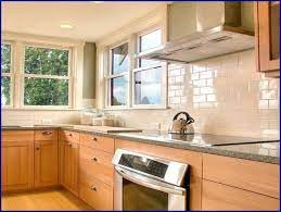 You can't simply begin building cabinets. Kitchen Tile Backsplash Ideas With Maple Cabinets Kitchen Design Ideas Diy Kitchen Backsplash Trendy Kitchen Tile Maple Kitchen Cabinets