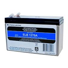 Lithonia Lighting Elb 12 Volt 7 Amp Replacement Battery Elb 1270a R3 The Home Depot