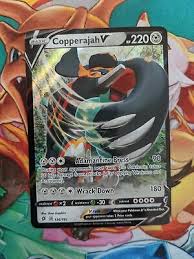 The fact that one version of its pokemon card is so rare is a bit of a fluke, as its price comes down to a relatively simple misprint of the card. Copperajah V 136 192 Rebel Clash Ultra Rare Pokemon Card Nm Ebay