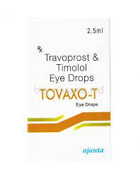 tovaxo t eye drop timolol travoprost