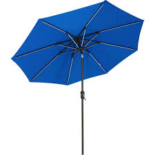 Solar Sunbrella Patio Umbrella