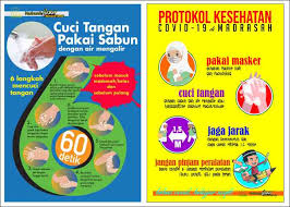 Perfect designs to enhance your ca. Contoh Poster Protokol Kesehatan Di Sekolah Ayo Madrasah