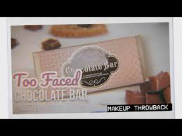 too faced chocolate bar palette