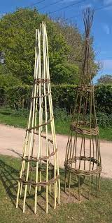 learn to make willow plant supports