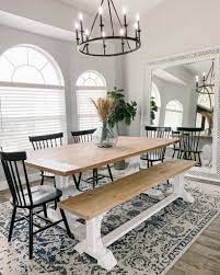 20 two toned dining table ideas for a