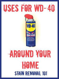 uses for wd40 around your home